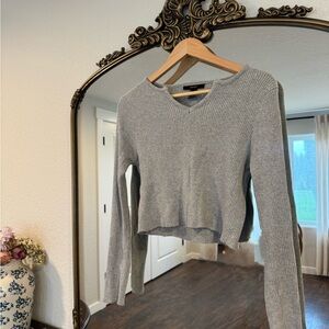 Forever 21 Ribbed Cropped Top